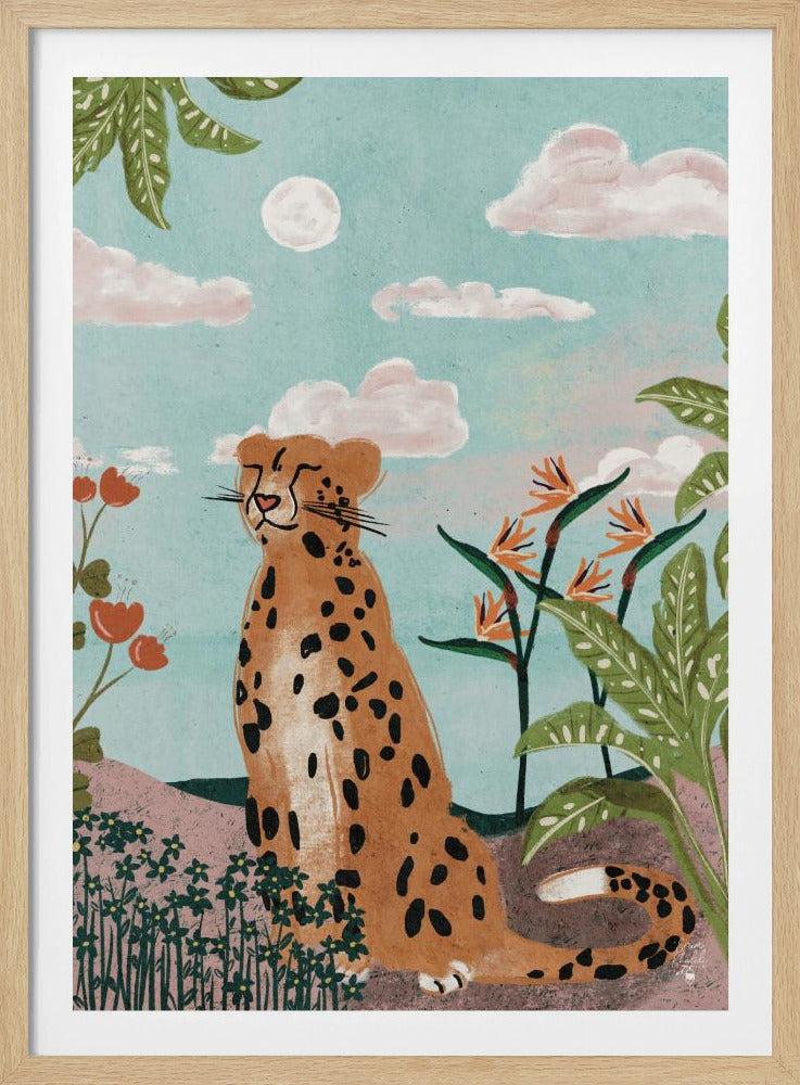 Leopard im Dschungel Erum Khalili.png | Poster