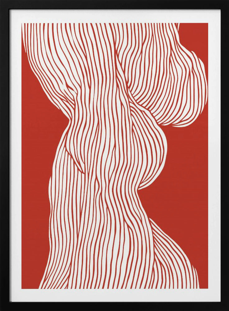 Fließende Konturen | Poster