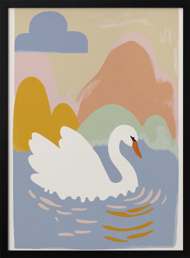 Schwanentraumlandschaft | Poster