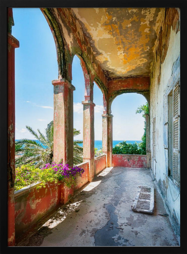 Tropischer Balkon | Poster