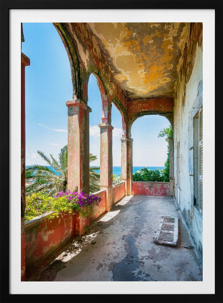 Tropischer Balkon | Poster