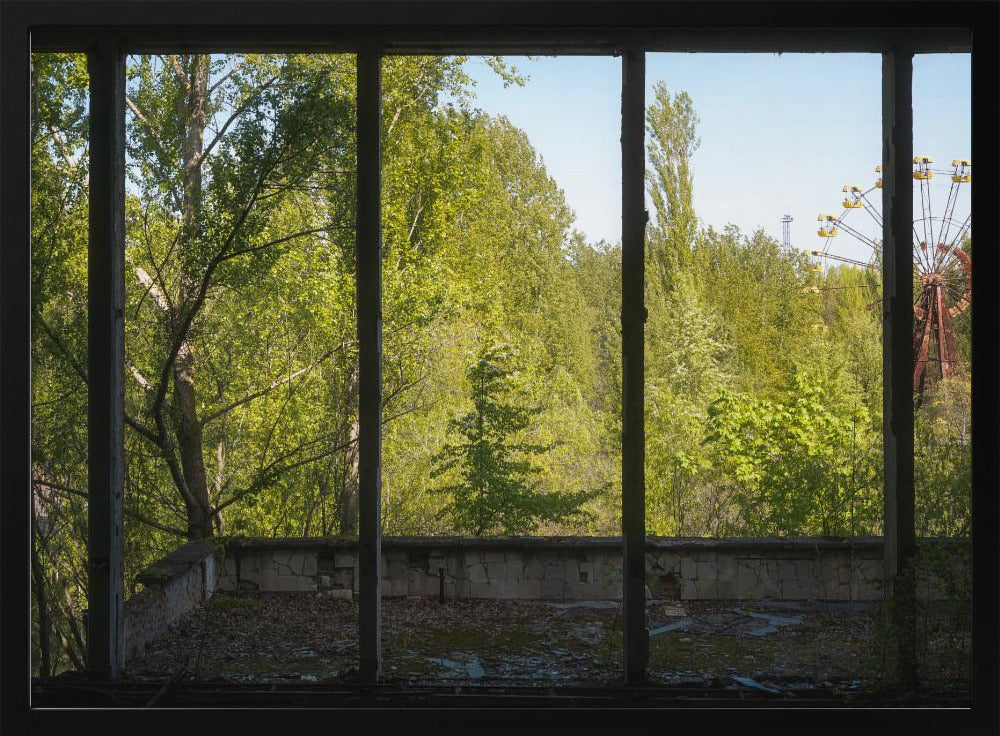 Riesenrad in Pripyat Tschernobyl | Poster