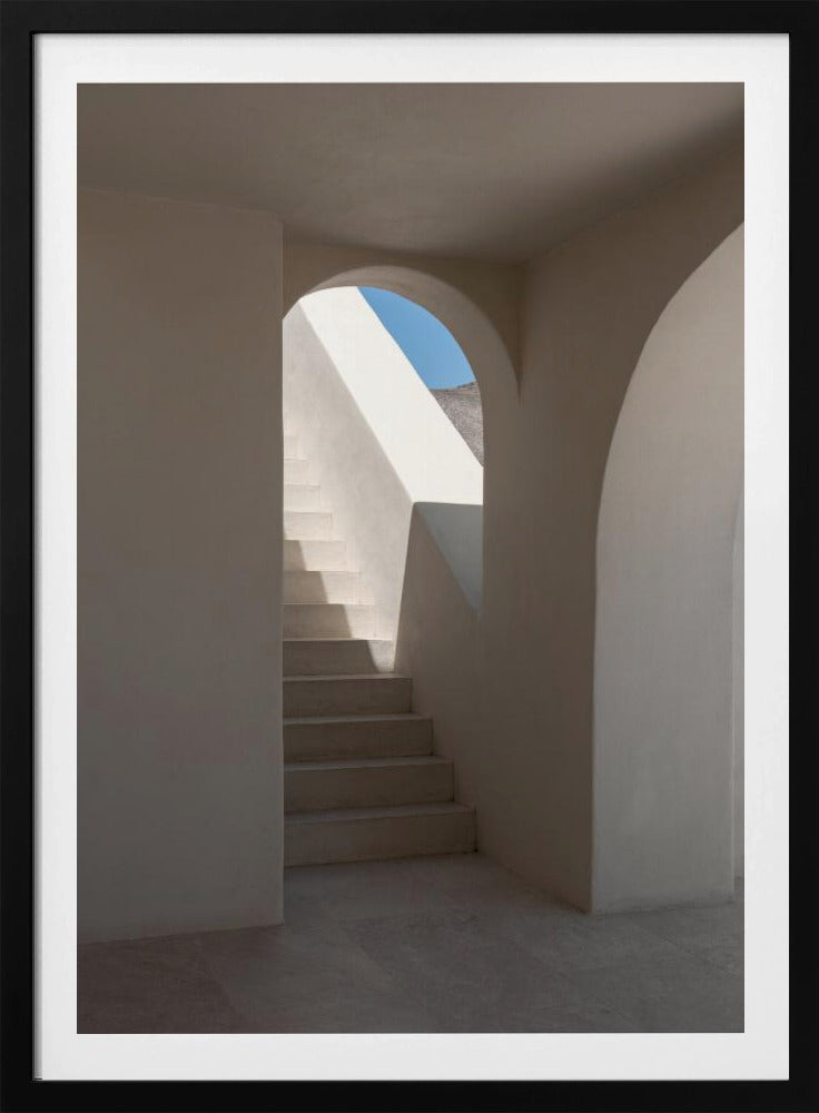 Treppe zum Meerblick | Poster