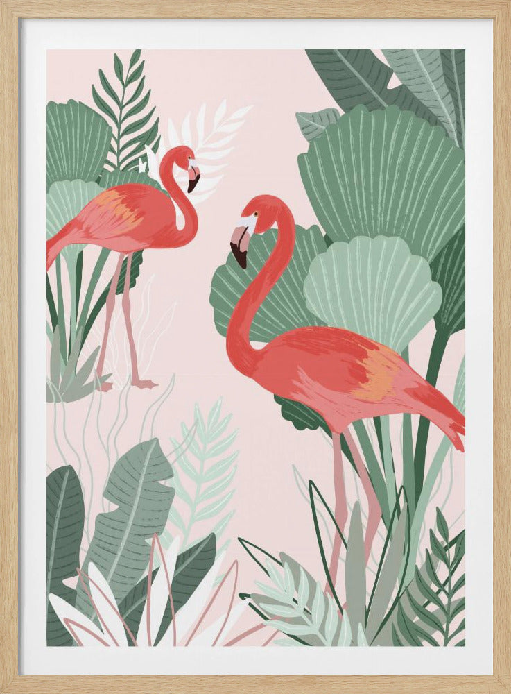 Flamingo-Träume | Poster