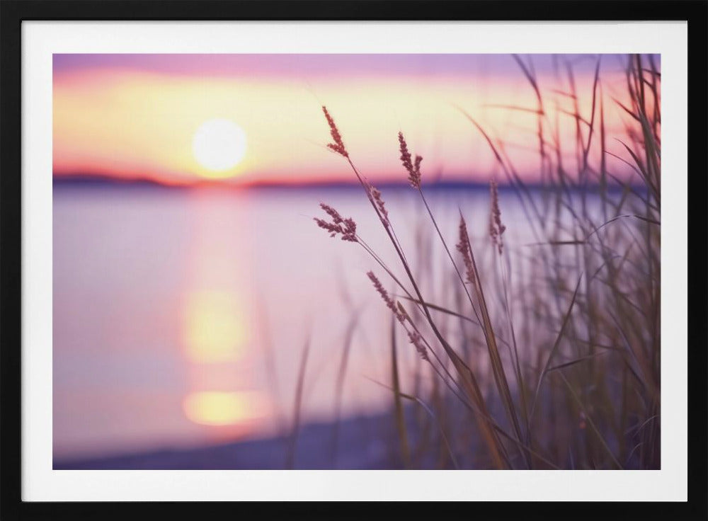 Ruhiges Sonnenuntergangsglühen | Poster