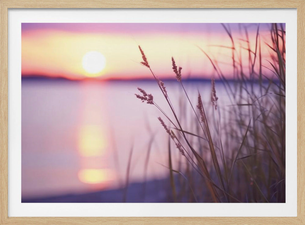 Ruhiges Sonnenuntergangsglühen | Poster