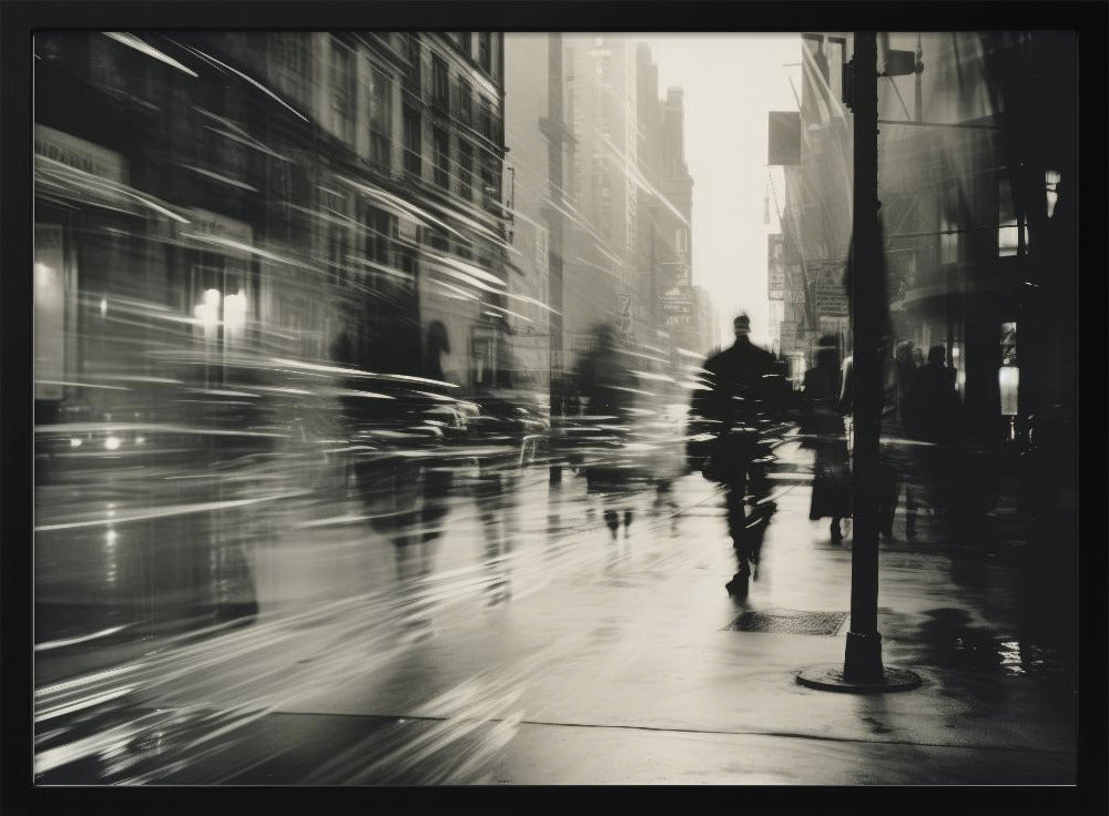 City Shadows Flow | Poster