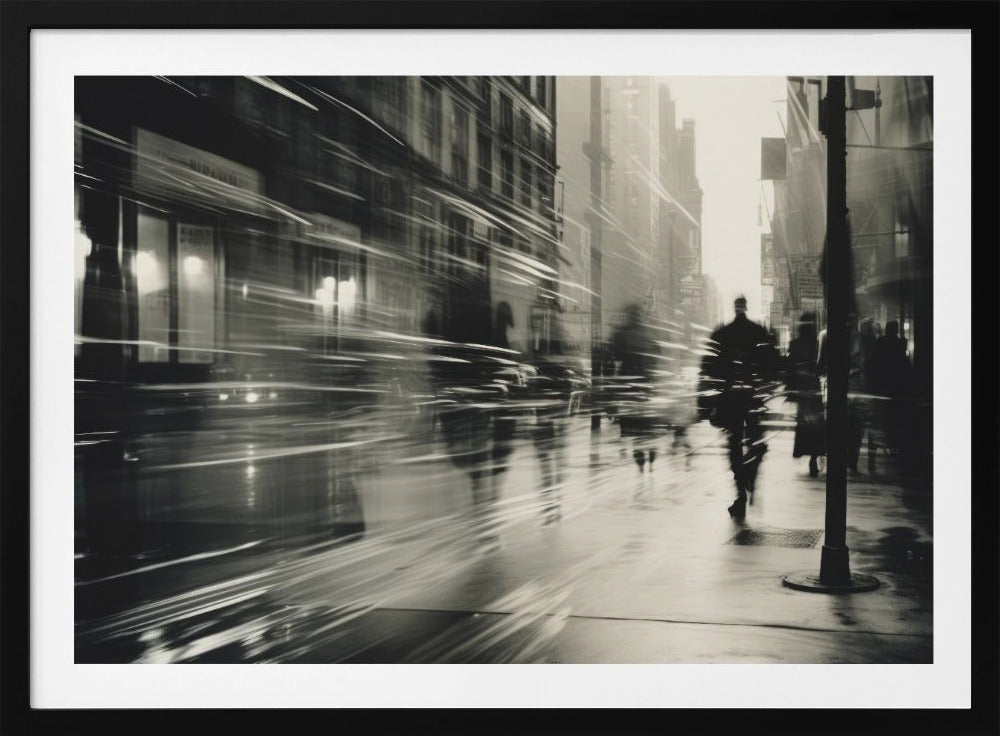 City Shadows Flow | Poster