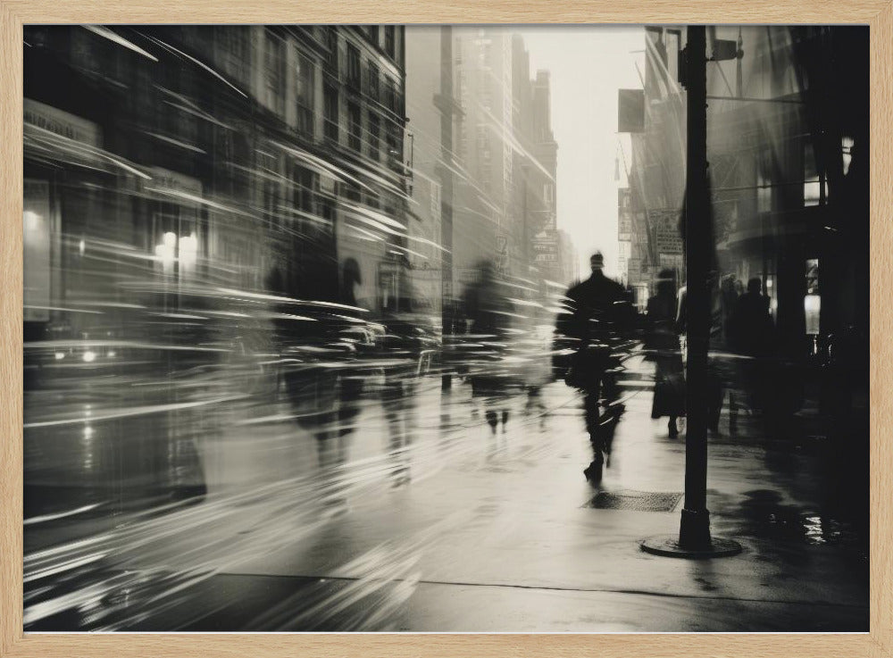 City Shadows Flow | Poster