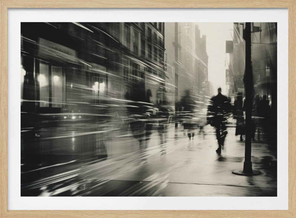 City Shadows Flow | Poster