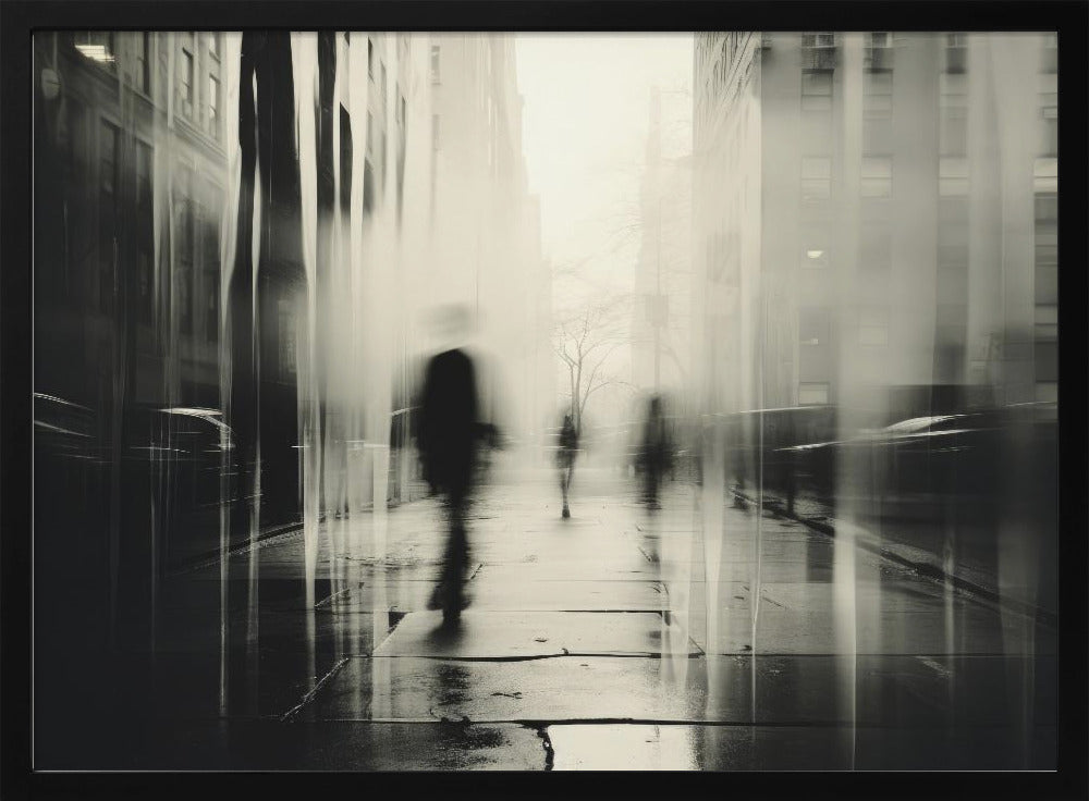 Ghostly City Stroll | Poster