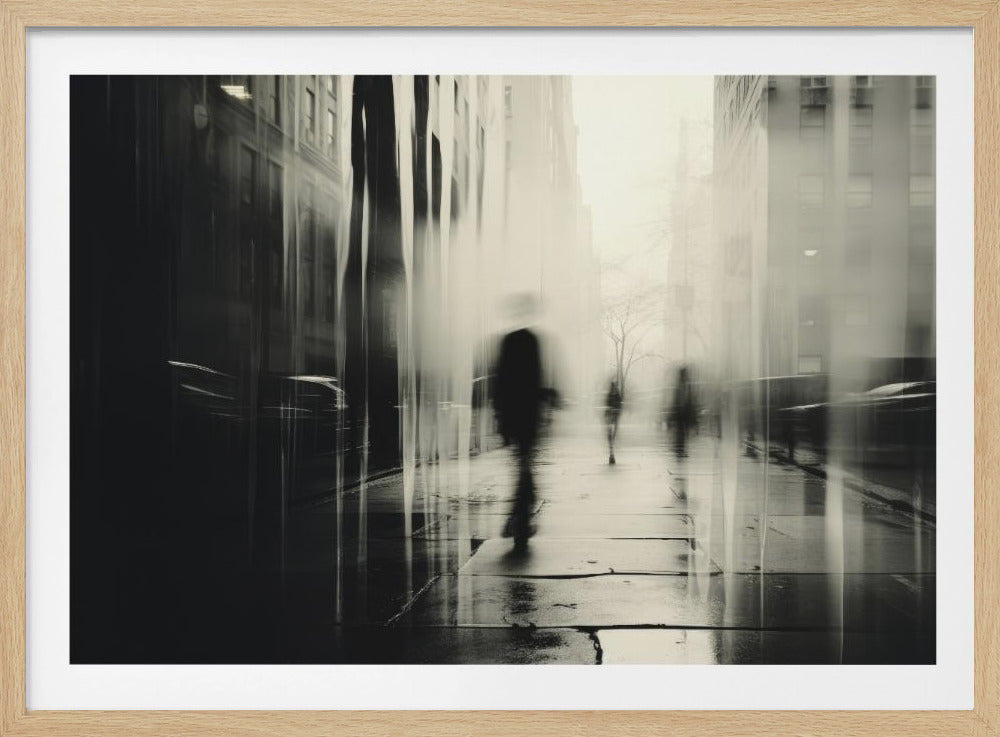 Ghostly City Stroll | Poster