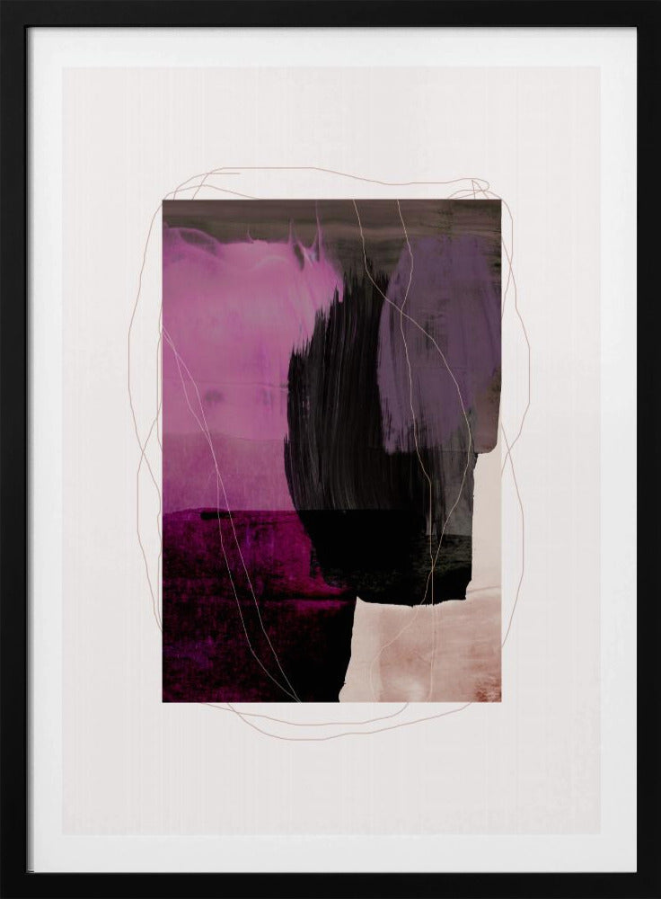 Abstract Brush Strokes 77 | Poster