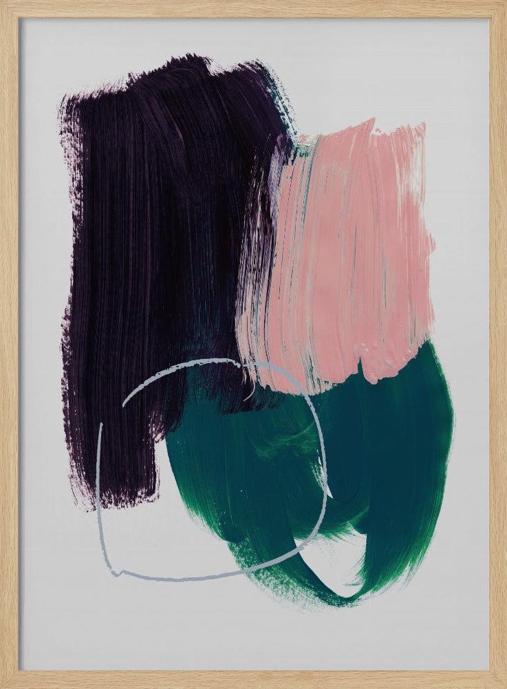Abstract Brush Strokes 10 | Poster