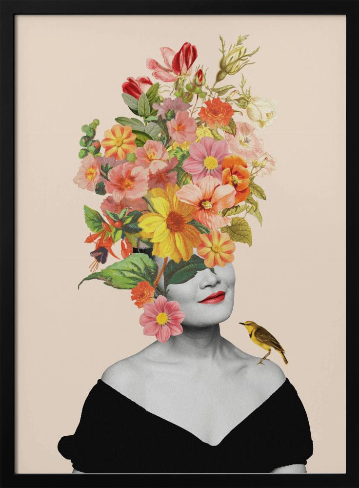 Blühende Frau | Poster