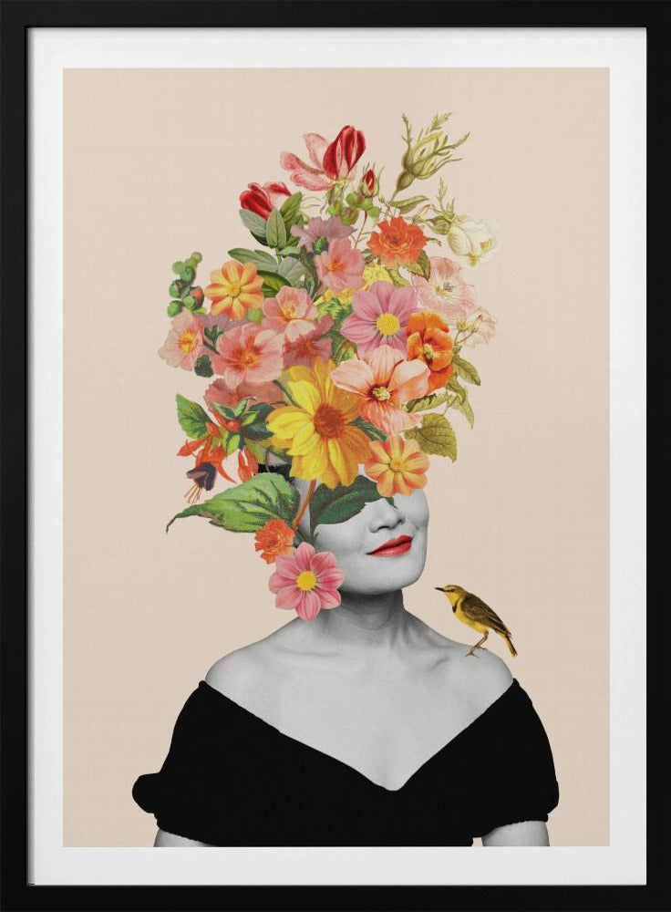 Blühende Frau | Poster