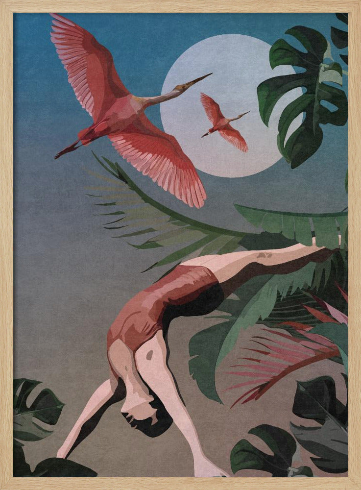 Moonlit Grace | Poster