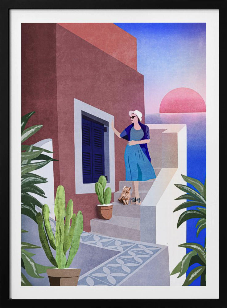 Sonnenuntergangsruhe | Poster