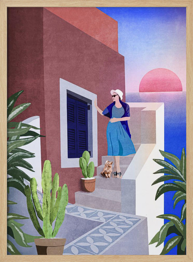 Sonnenuntergangsruhe | Poster