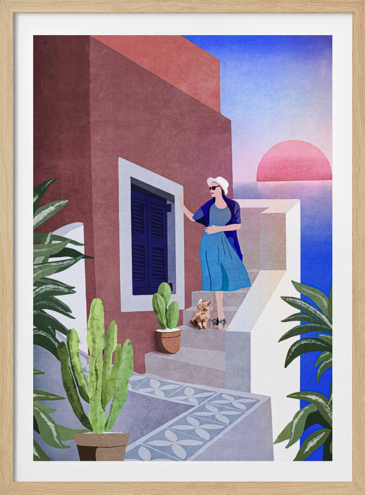 Sonnenuntergangsruhe | Poster