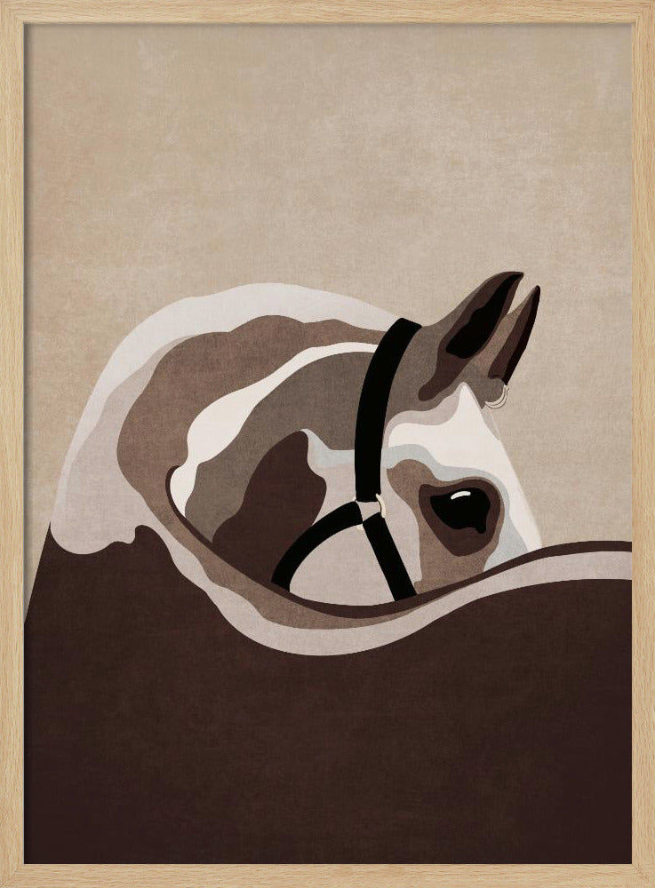 Majestic Equine Gaze | Poster