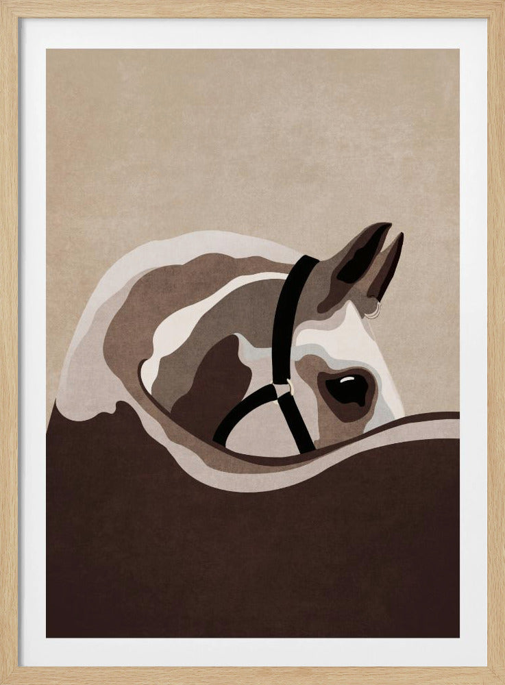 Majestic Equine Gaze | Poster