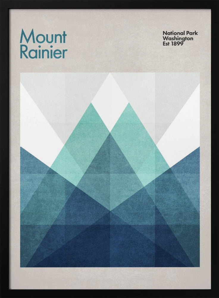 Geometrische Gipfel | Poster