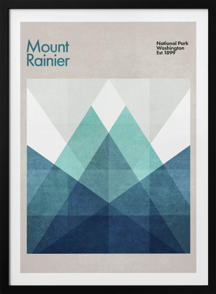 Geometrische Gipfel | Poster