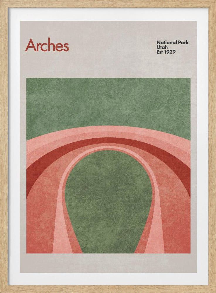 Abstrakte Bögen | Poster