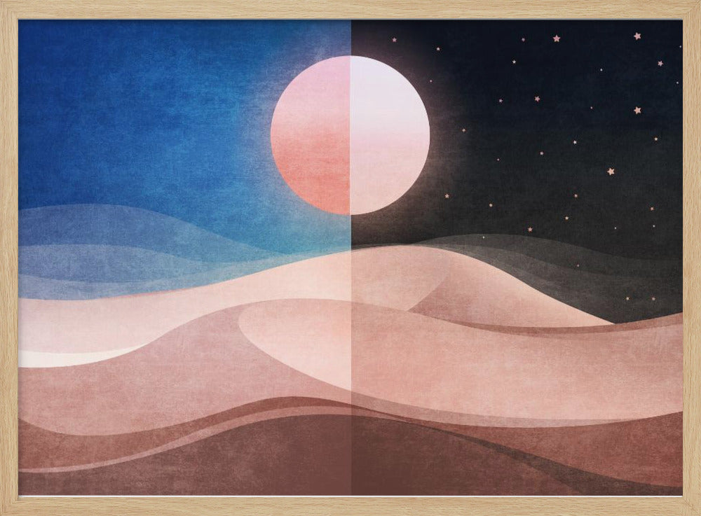 Dualität der Dünen | Poster