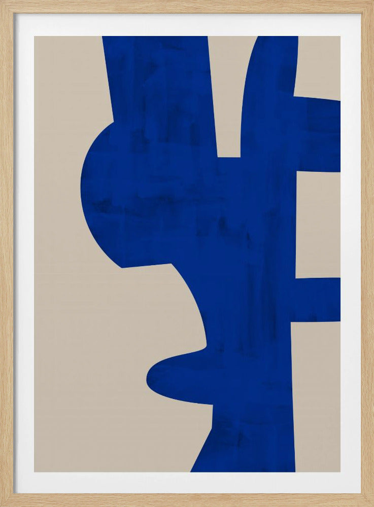 Schatten von Blau | Poster