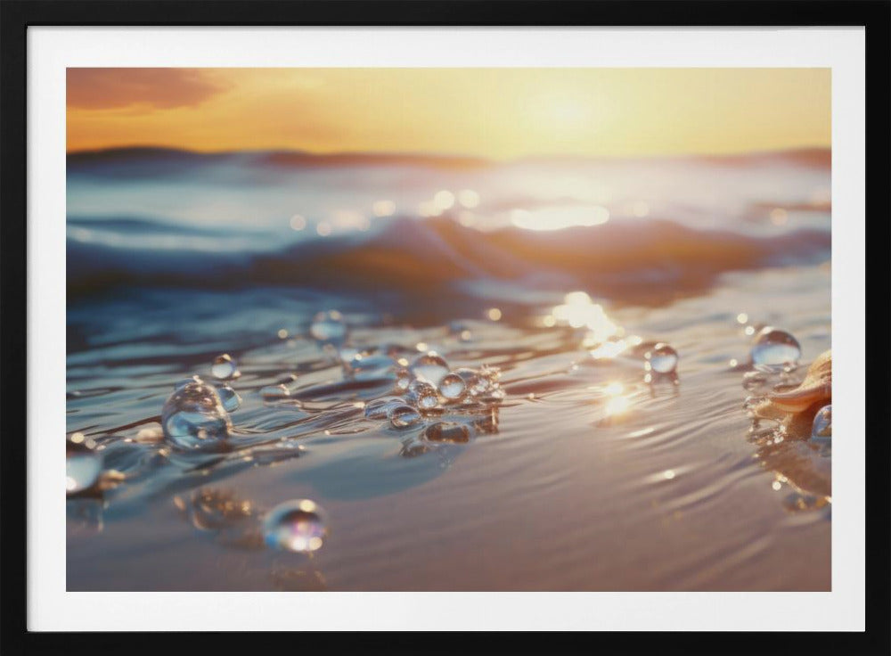 Gelassenheit am Meer | Poster