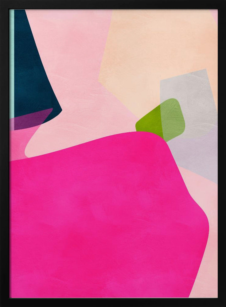 Rosa Pastellform | Poster