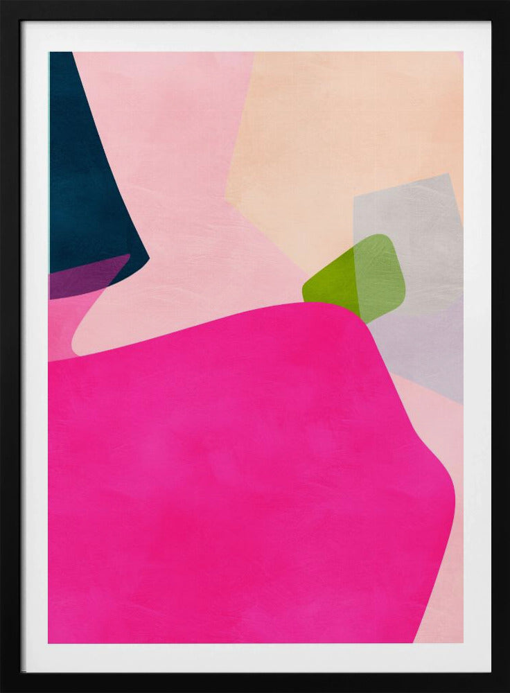 Rosa Pastellform | Poster