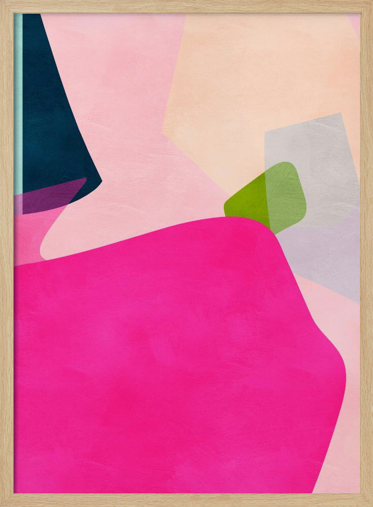 Rosa Pastellform | Poster