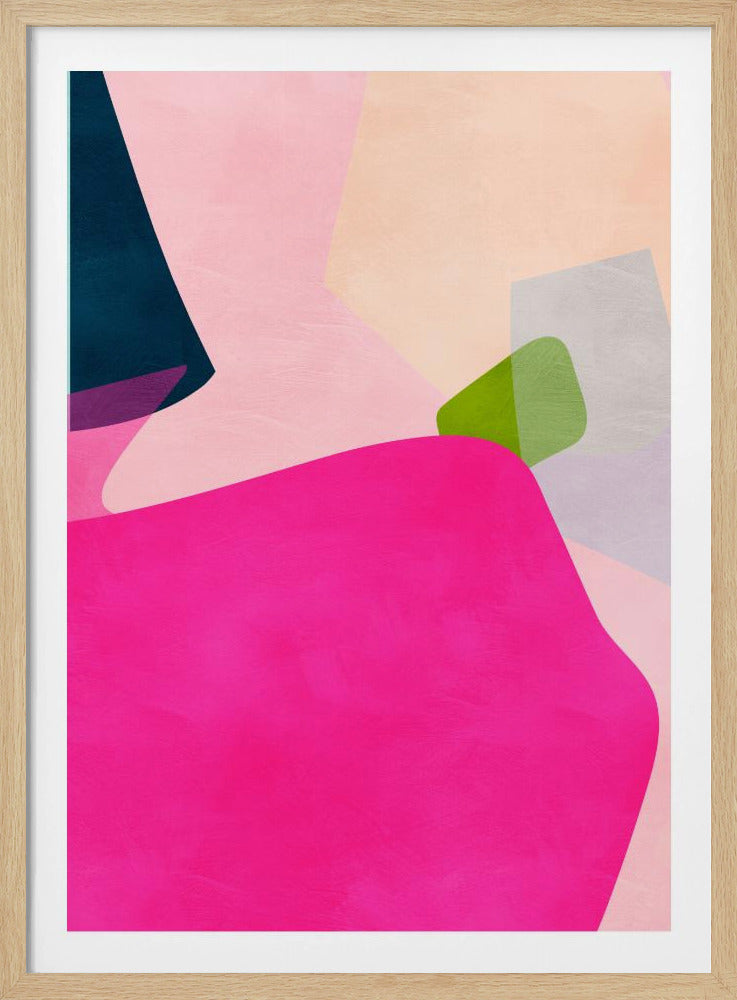Rosa Pastellform | Poster