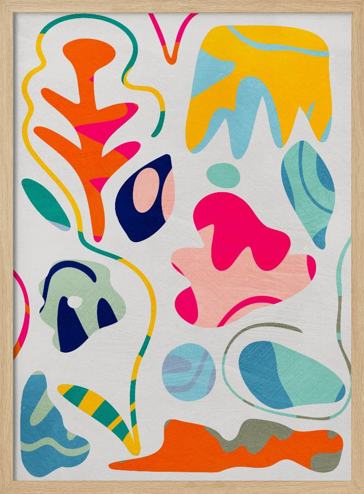 Matisse-inspirierte Formen | Poster