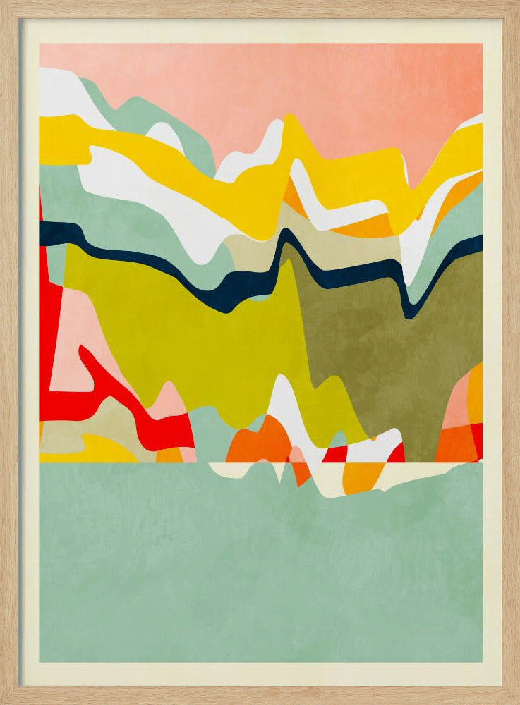 Räume Landschaft | Poster