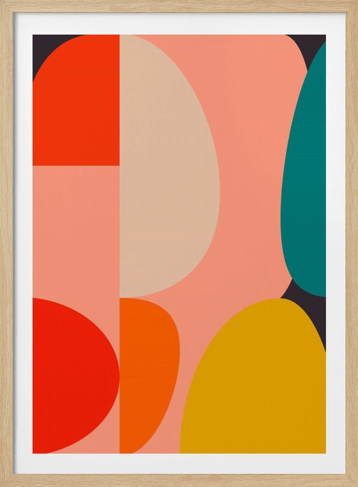 Mid Century Pastel 14 | Poster
