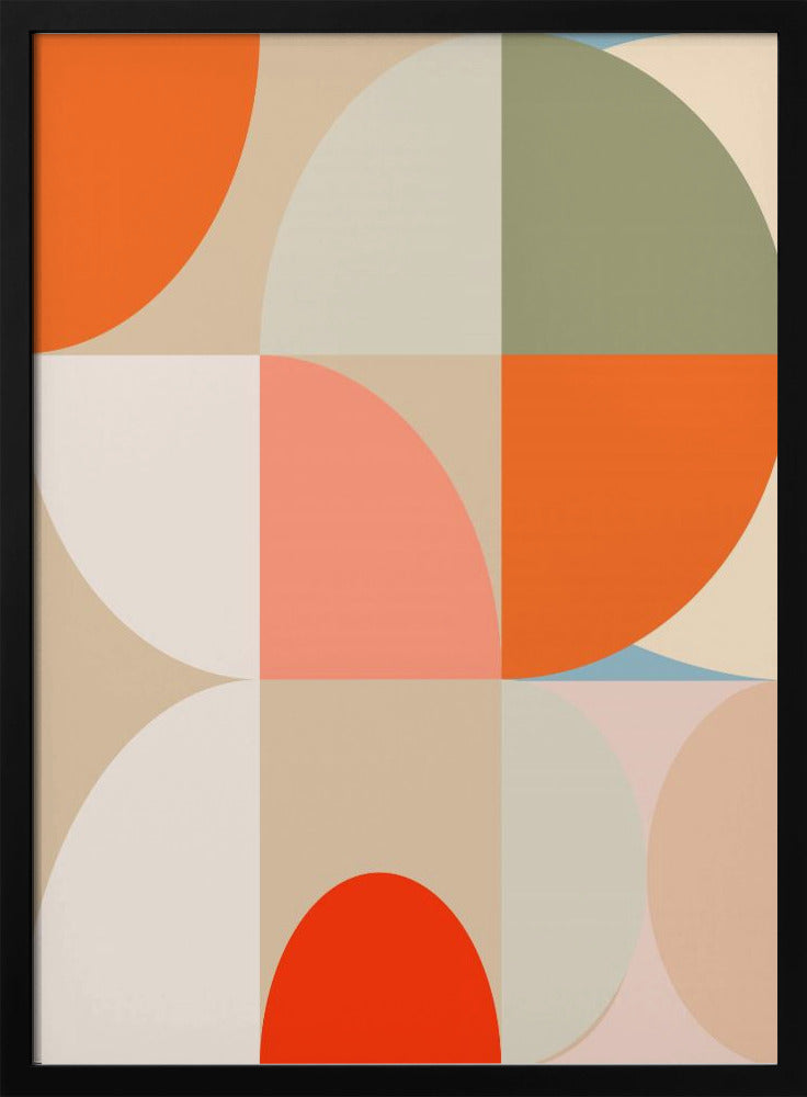 Mid Century Pastel 12 | Poster