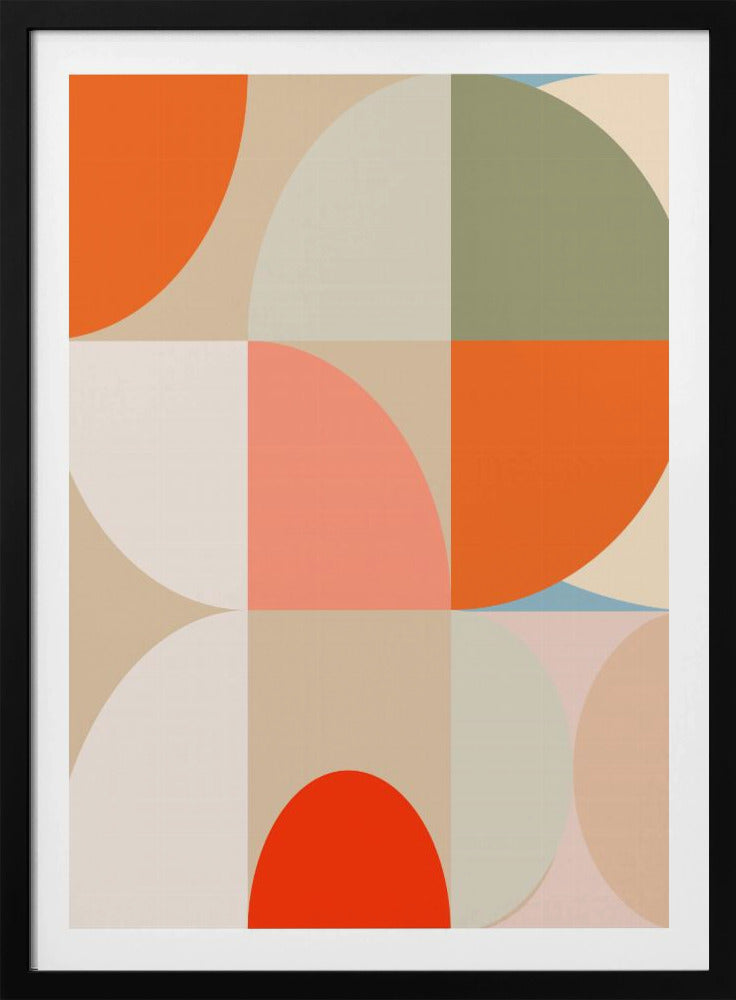 Mid Century Pastel 12 | Poster