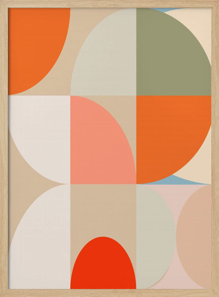 Mid Century Pastel 12 | Poster