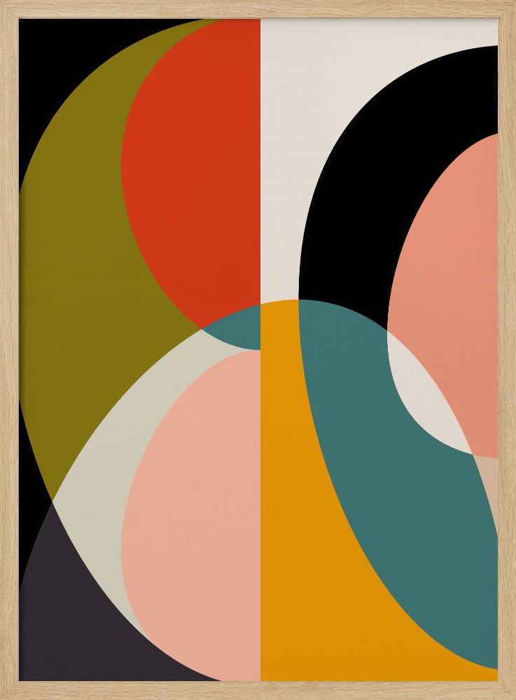 Mid Century Pastel 11 | Poster