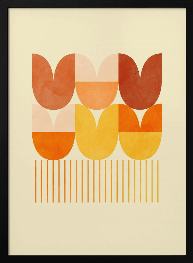 Frühlingsmitte Rhapsodie Orange 1 | Poster