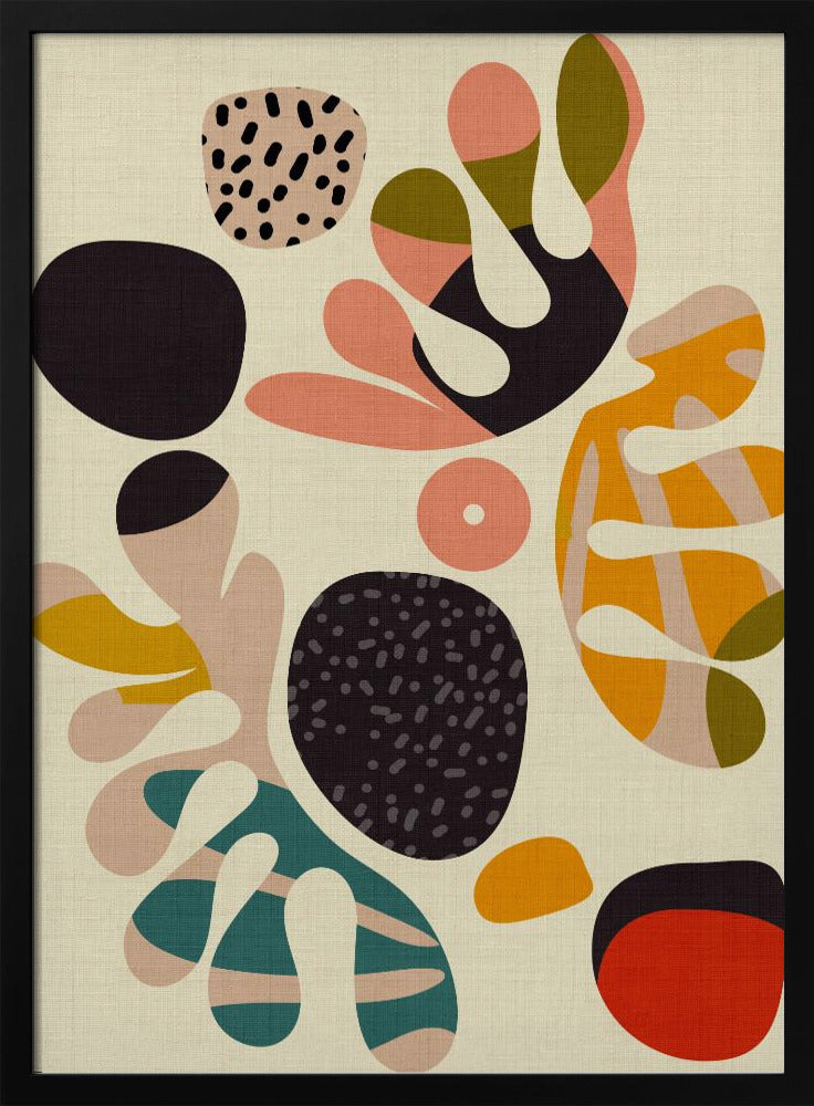 Mid Century Cut Outs2 | Poster
