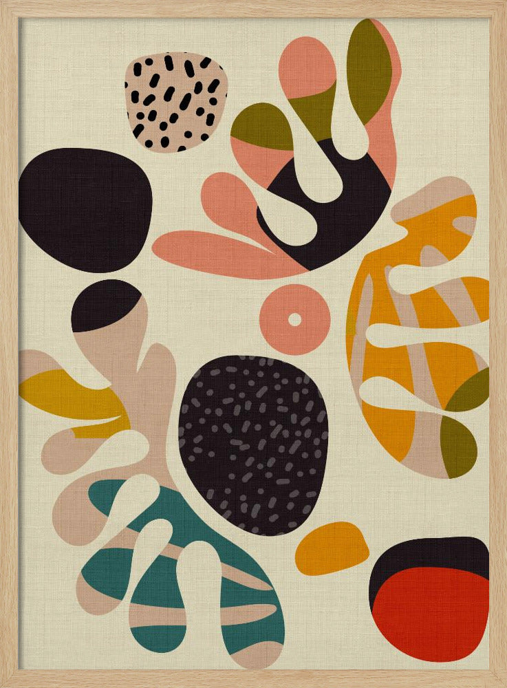 Mid Century Cut Outs2 | Poster