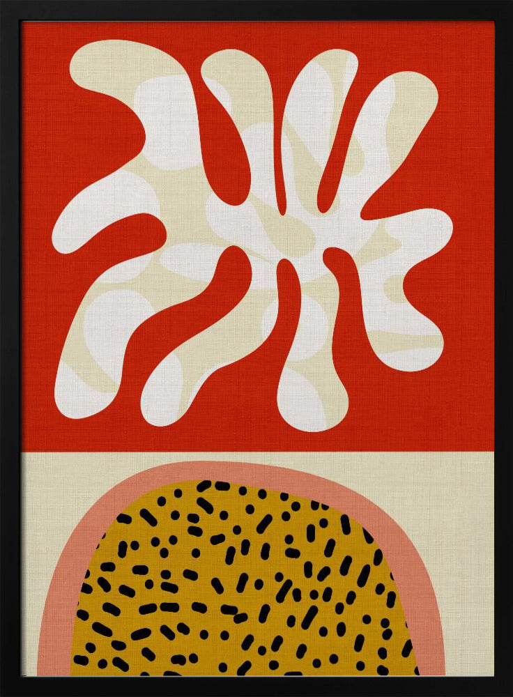 Mid Century Cut Outs | Poster
