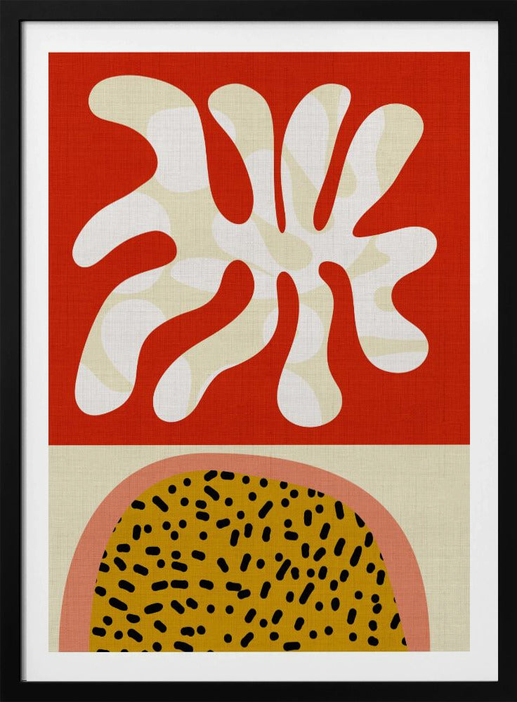 Mid Century Cut Outs | Poster