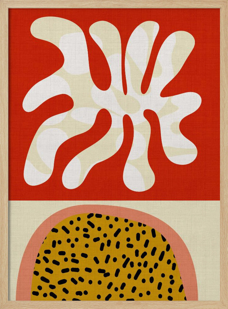 Mid Century Cut Outs | Poster