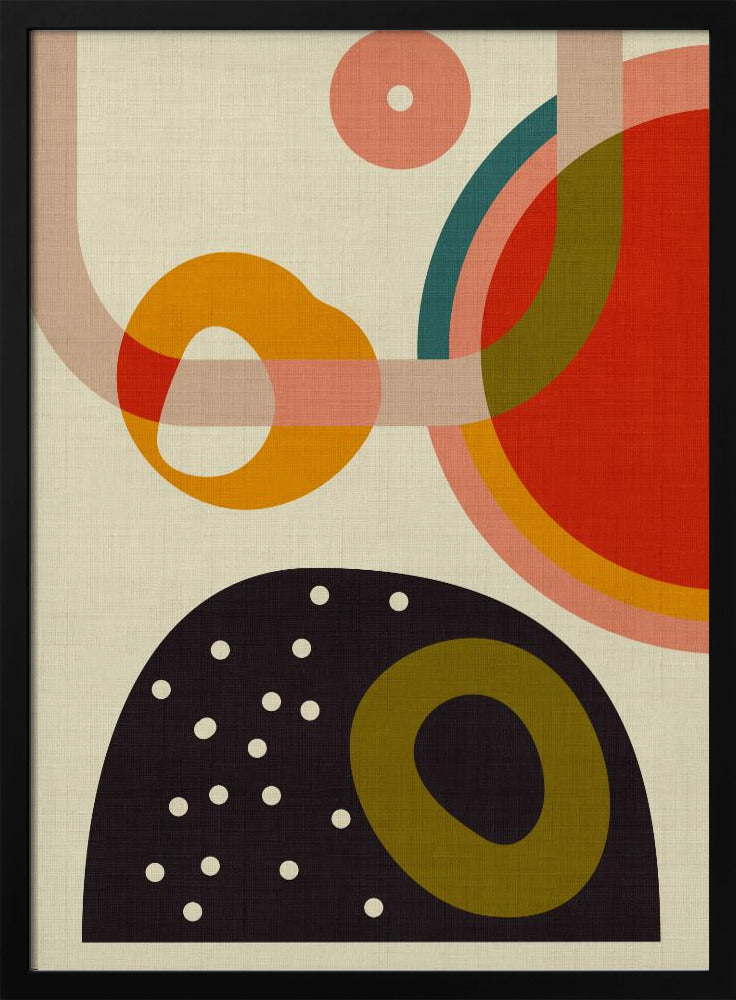 Mid Century Cirque 4 Kopie | Poster